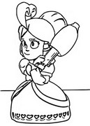 Desenho para colorir Cupid Piper