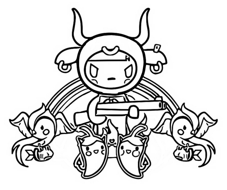 Coloring page Bulletto