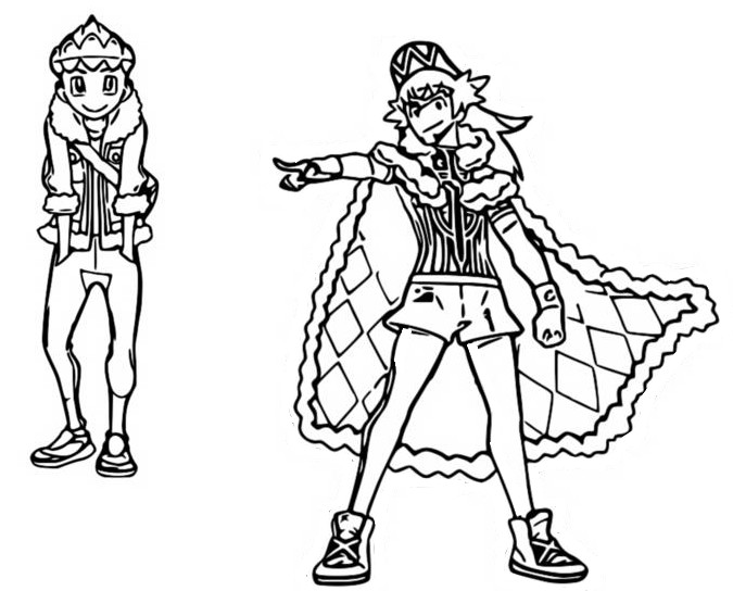 Desenhos para colorir Pokémon Sword e Shield
