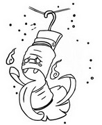 Coloring page Soul Lantern