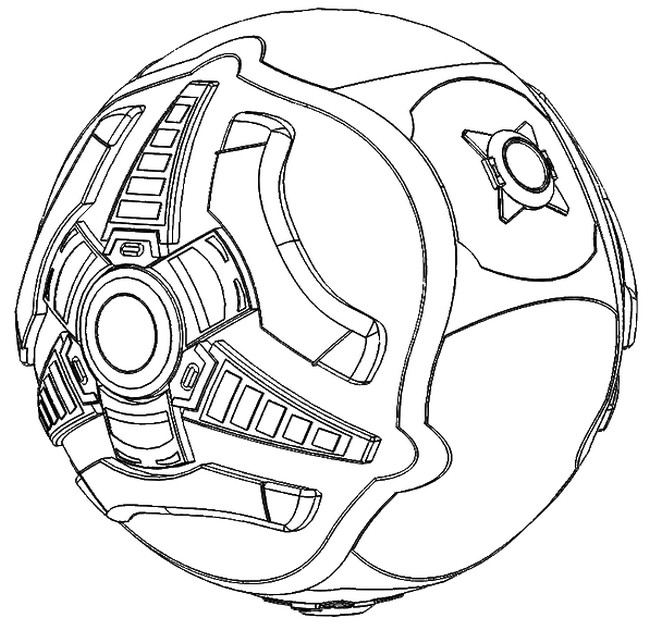 Coloriage Ballon - Rocket League