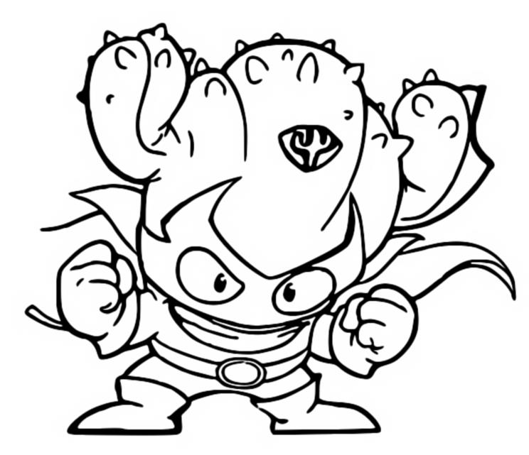 Dibujos para colorear Superzings