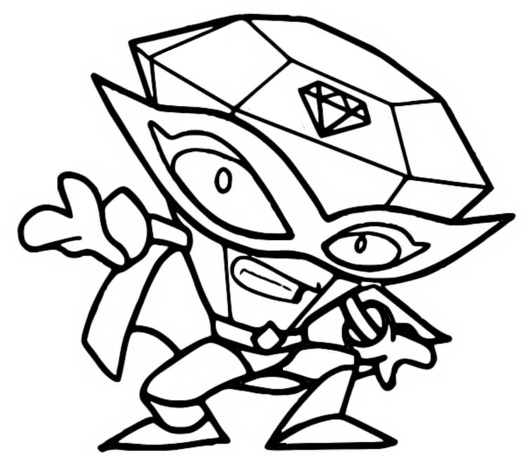 Coloring page Star Team 006 Wondershine