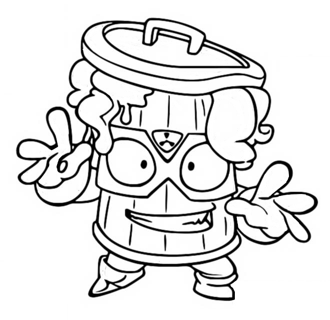 stink coloring pages