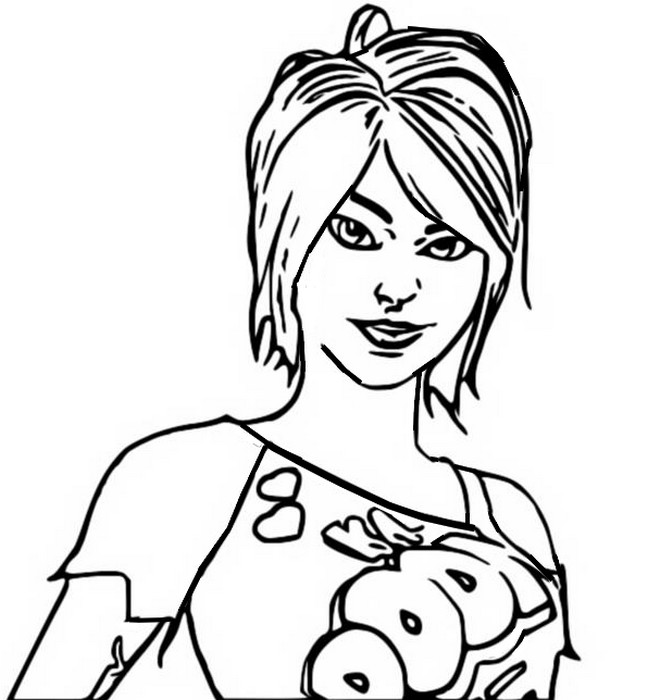 Coloring page TNTina