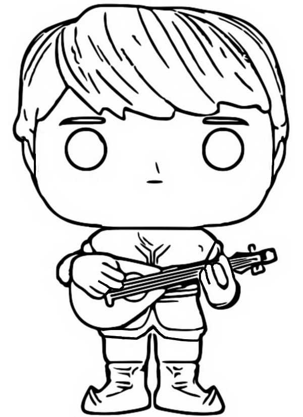 Coloring page Kristoff