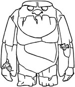 Desenho para colorir Funko Pop Frozen 2 : Salamandra de espírito de fogo 4