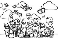 Coloring page Pets