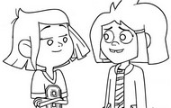 Coloriage Luna Tikka & Frida