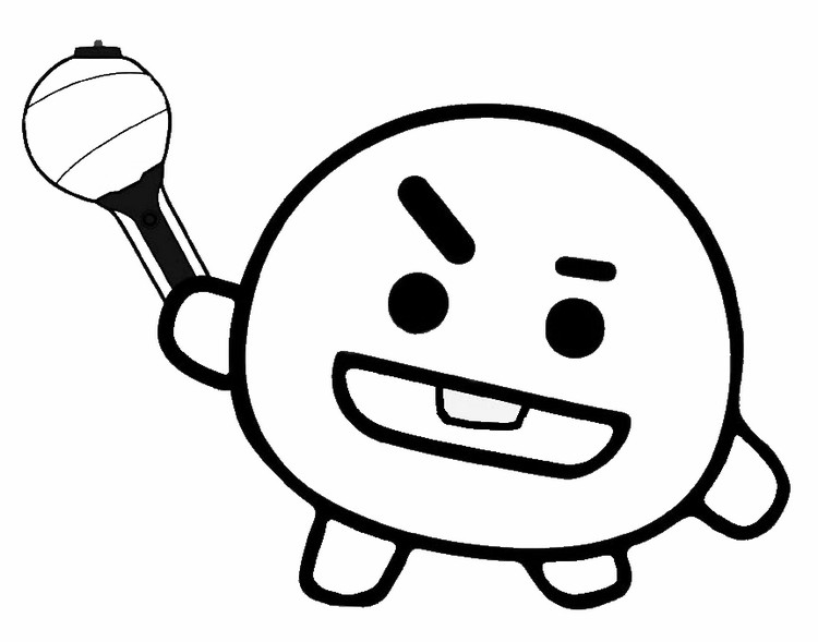 Tulostakaa värityskuvia Shooky