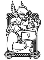 Coloriage Viking