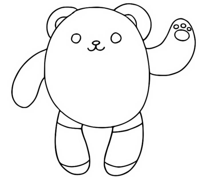 Coloring page Bada