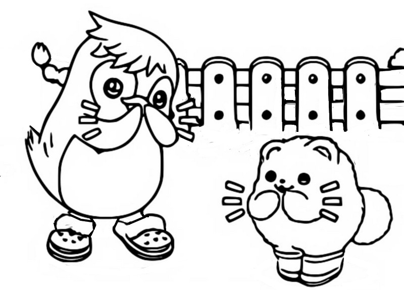 Coloring page Clap with your hands