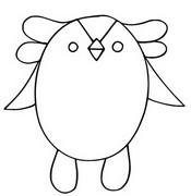 Desenho para colorir Curly