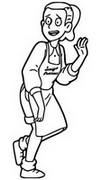 Malvorlagen Lucy