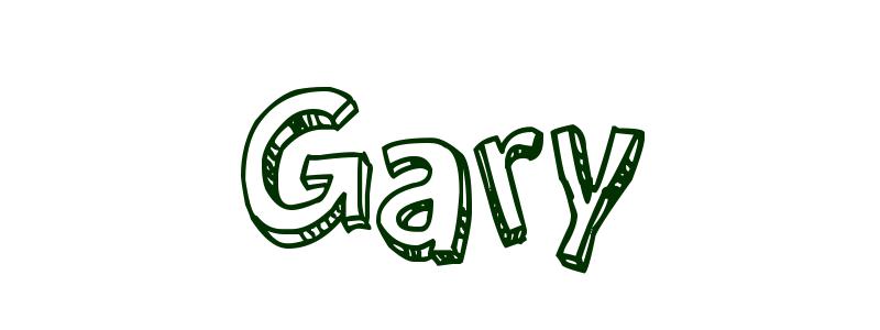 Coloriage Gary