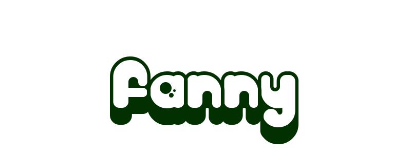 Coloriage Fanny - Fille Prénoms F