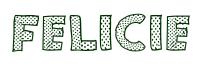 Coloriage Félicie