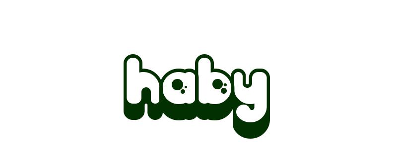 Coloriage Haby - Fille Prénoms H