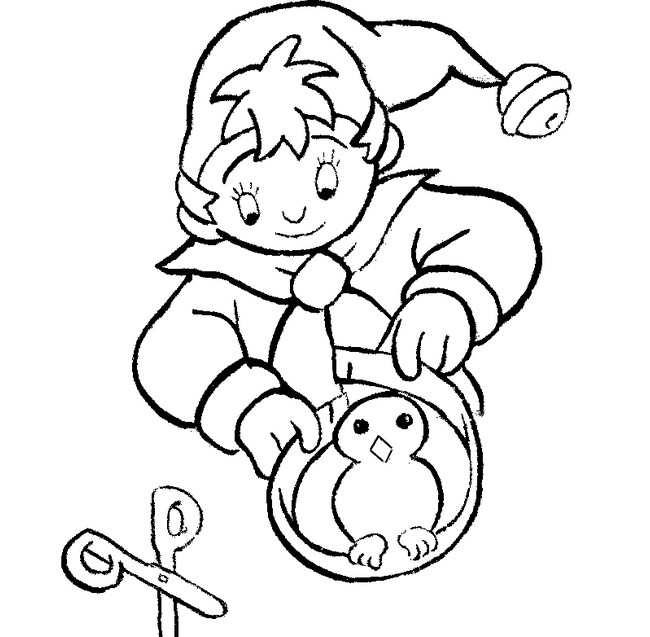 Desenho para colorir Noddy