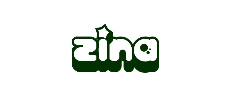 Coloriage Zina