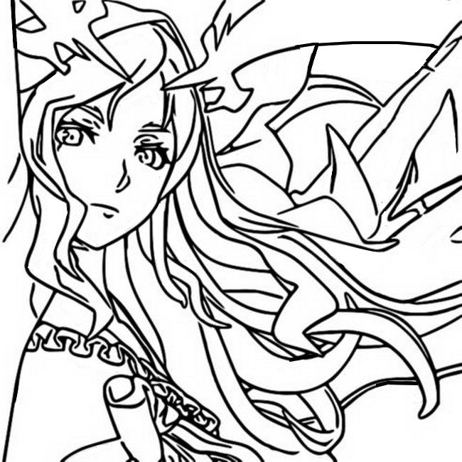 Coloring page Lucifer
