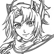 Desenho para colorir Noah