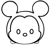 Kleurplaat Mickey Mouse (Mickey & Friends)
