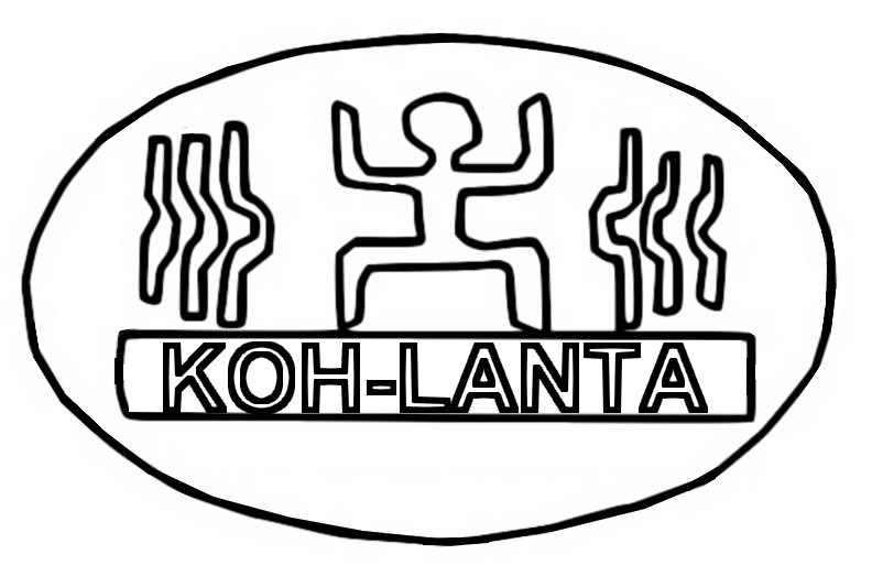 Coloriage Logo Saisons 2 à 4 - Koh-Lanta