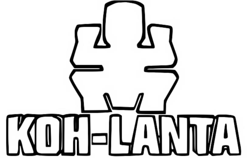 Coloriage Logo à partir de la saison 16 - Koh-Lanta