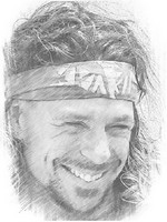 Coloriage - Béka Bertrand-Kamal - Koh-Lanta
