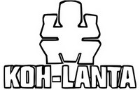 Image à colorier - Logo à partir de la saison 16 - Koh-Lanta