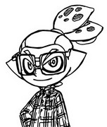 Dibujo para colorear Splatoon