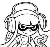 Dibujo para colorear Splatoon