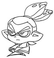 Dibujo para colorear Splatoon