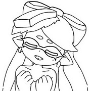 Desenho para colorir Splatoon