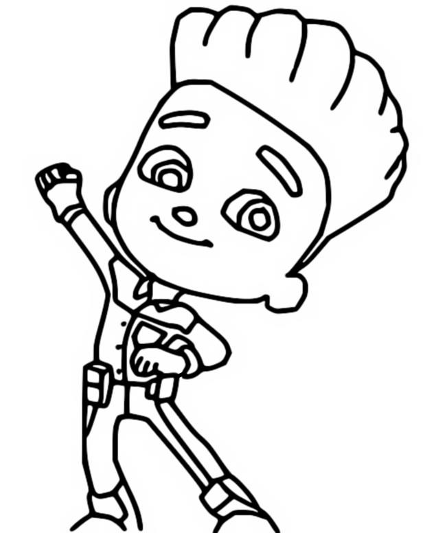 Coloring page Max