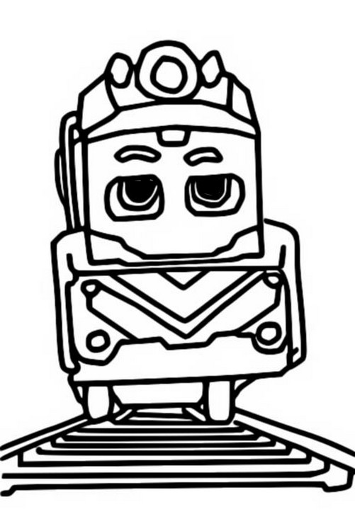 Coloring page Freight Nate