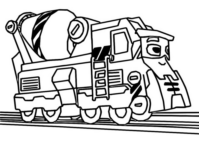 Coloriages Mighty Express