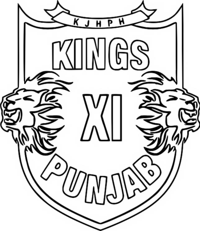 Kleurplaat Kings XI Punjab