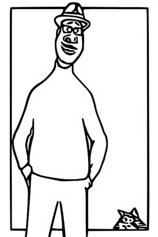 Coloring page Joe