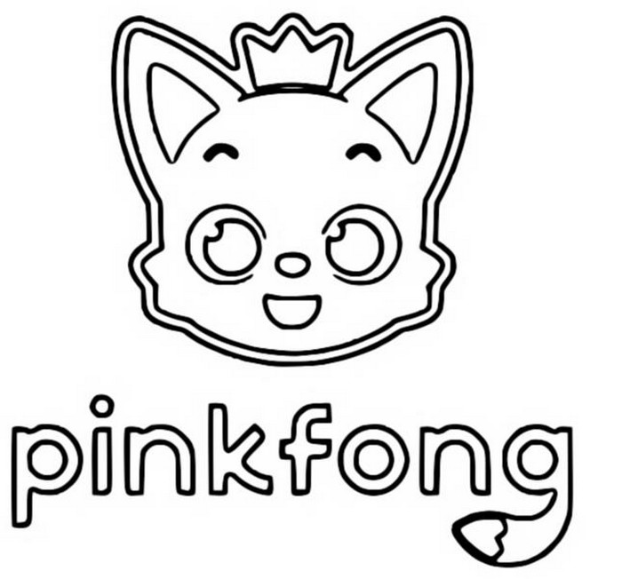 Disegno da colorare Pinkfong