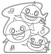 580 Baby Shark Song Coloring Pages  Best HD