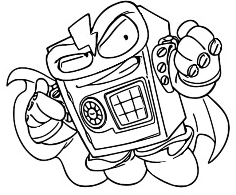 Coloring page Hardlock 413 Super rare