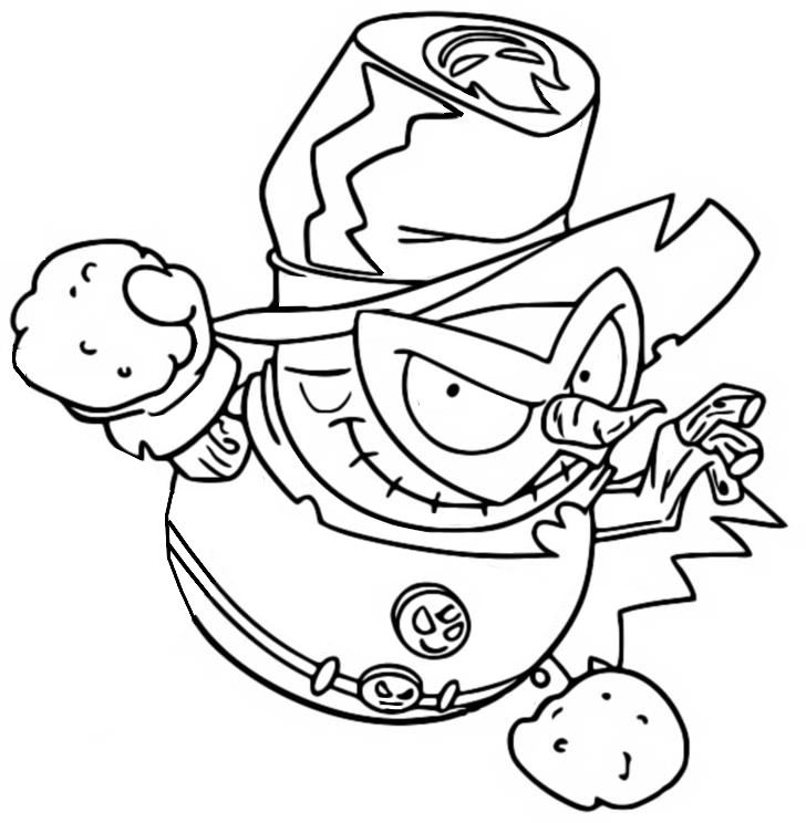 Coloring page Dr. Frostikus 415 Trickster Troop