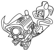 Coloring page Oculus Max Ultra rare