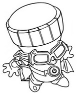 Desenho para colorir Spybulb S03 Spies