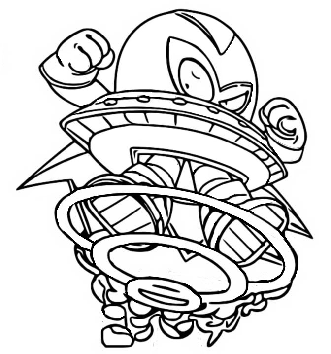 Coloring page Alien Bandit 334 Super rare