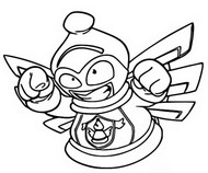 Coloring page Sky Bishop 361 Air Wings