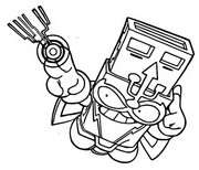 Coloring page Bad Data 400 Rocket Gang